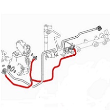 Conducta motorina pompa inalte Jeep Grand Cherokee 2.7 CRD (2002-2004) - imagine 3